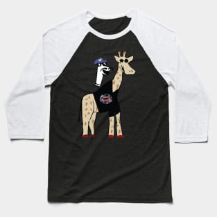 COOL GIRAFFE Baseball T-Shirt